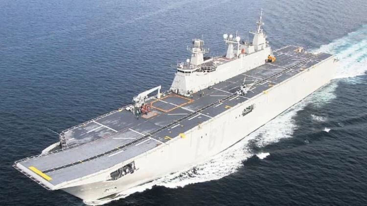 TCG Anadolu: Η τουρκική ναυαρχίδα που θα τεθεί σε υπηρεσία το 2020 – Εικόνες